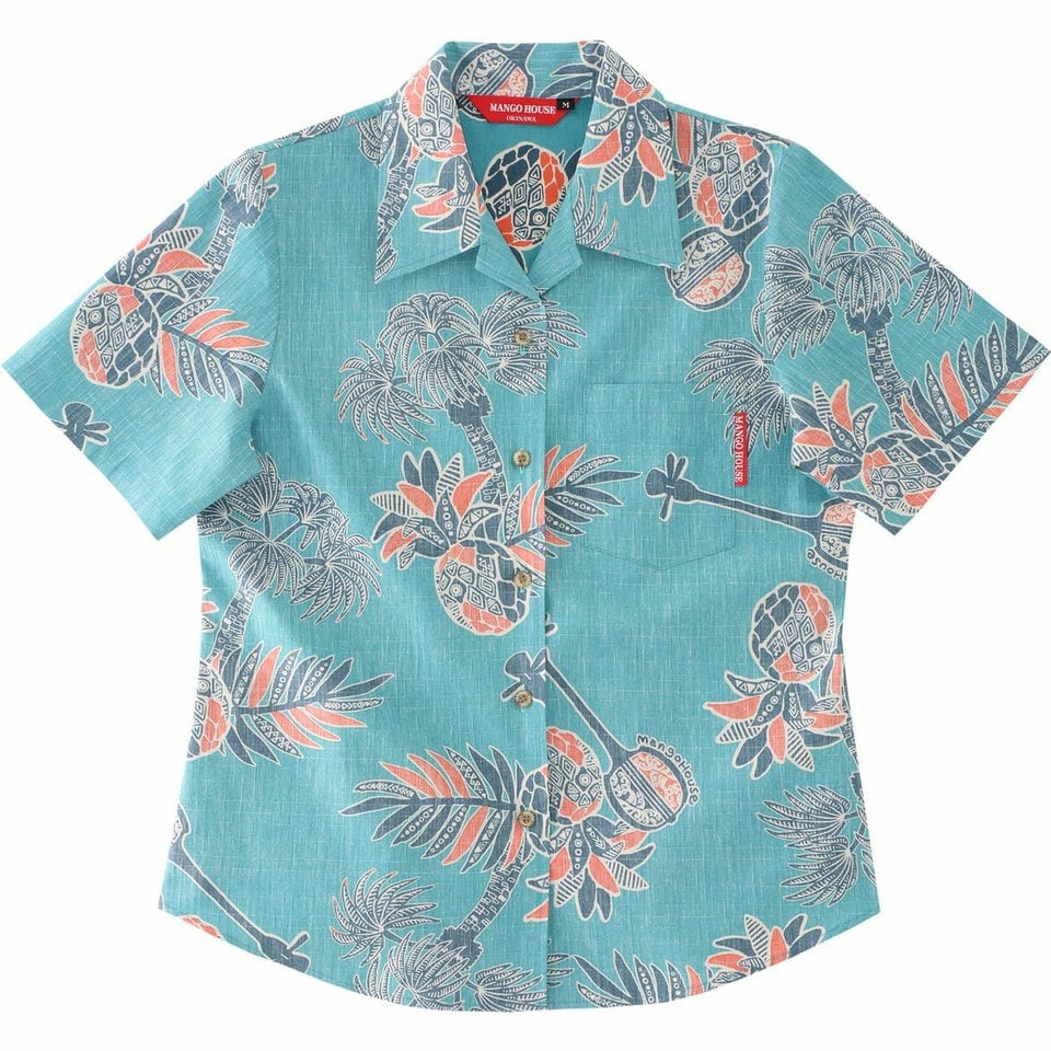 かりゆしウェアサムネイル画像（ライトブルー）