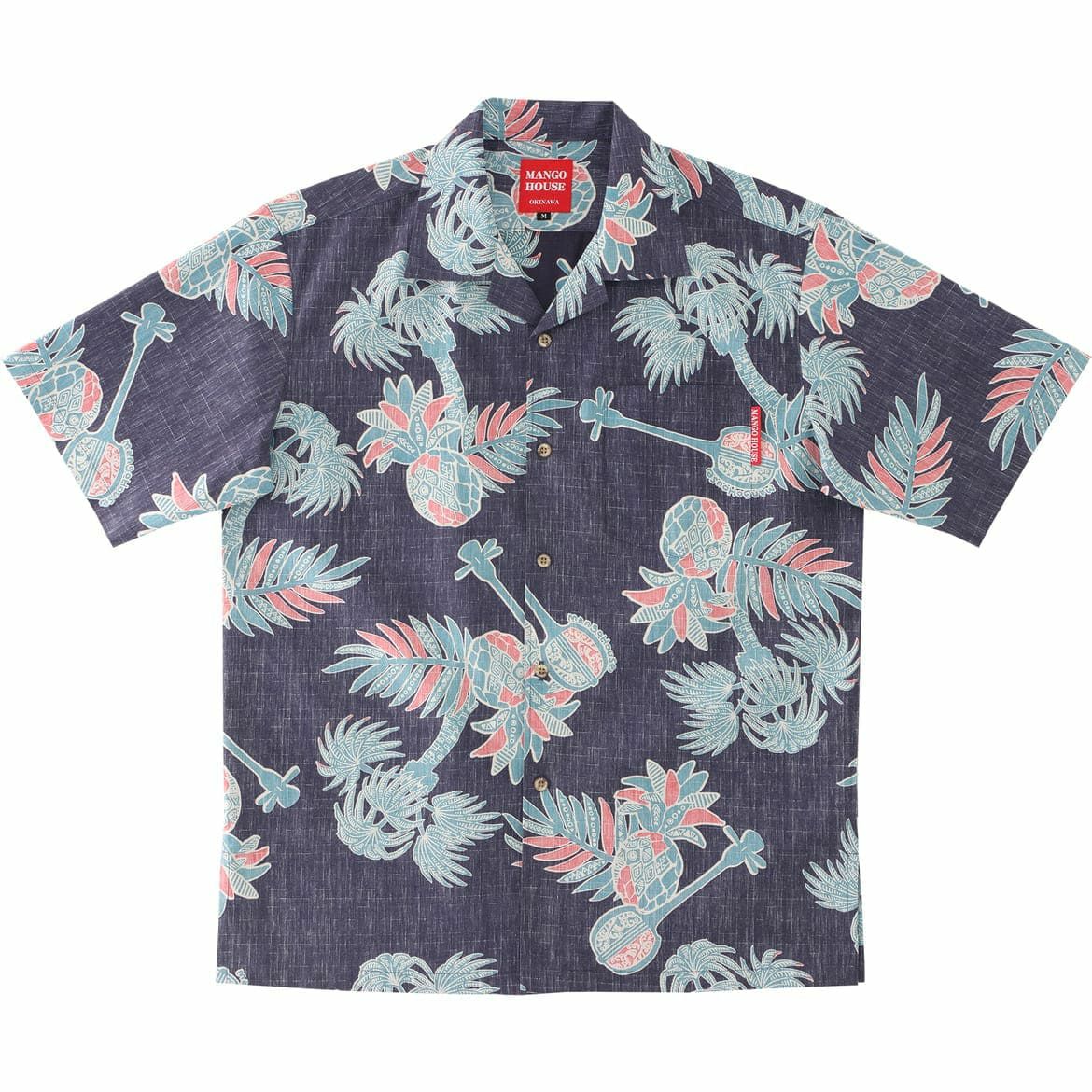 かりゆしウェア　サムネイル画像（ネイビー）