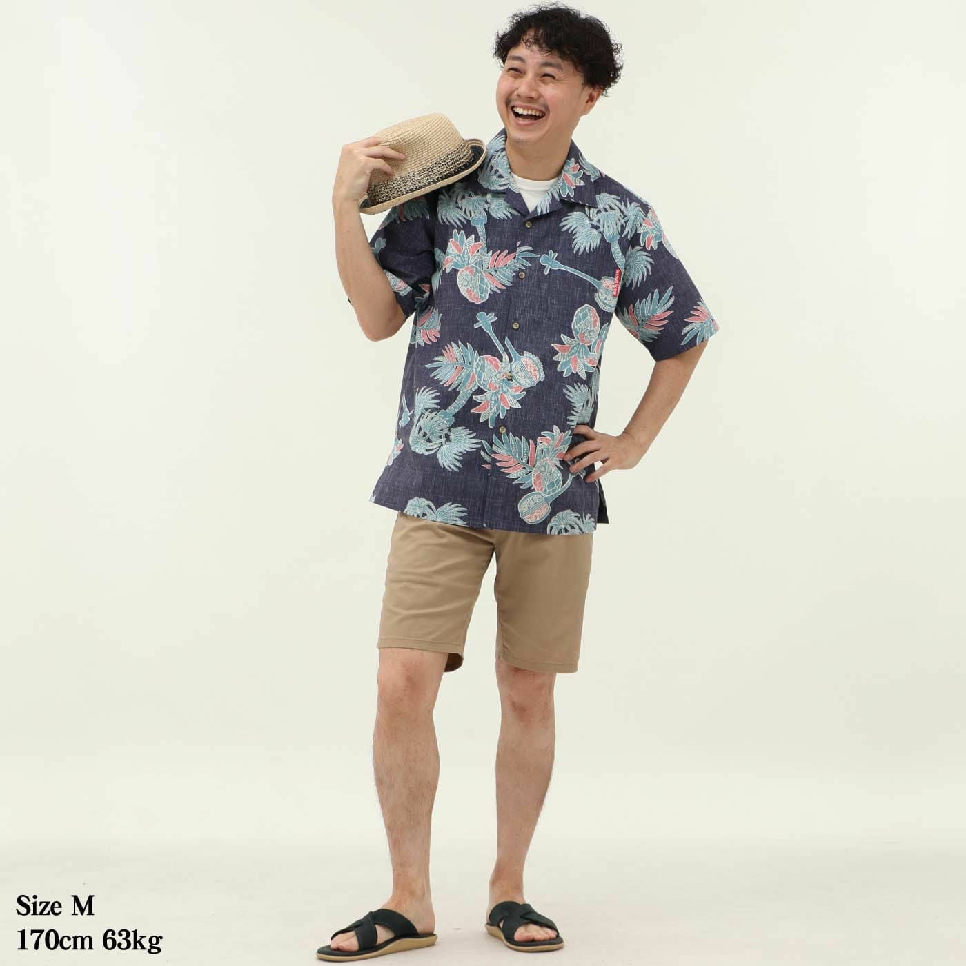 かりゆしウェアモデル着用画像