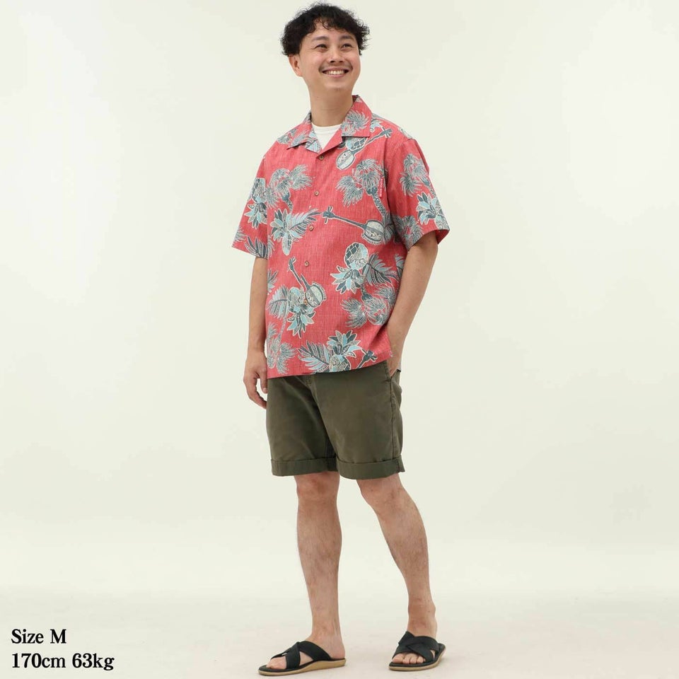 かりゆしウェアモデル着用画像