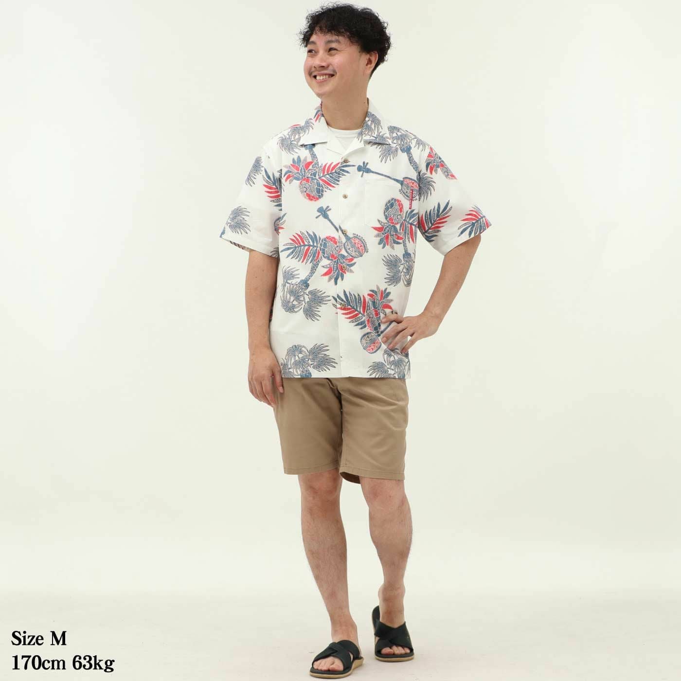 かりゆしウェアモデル着用画像