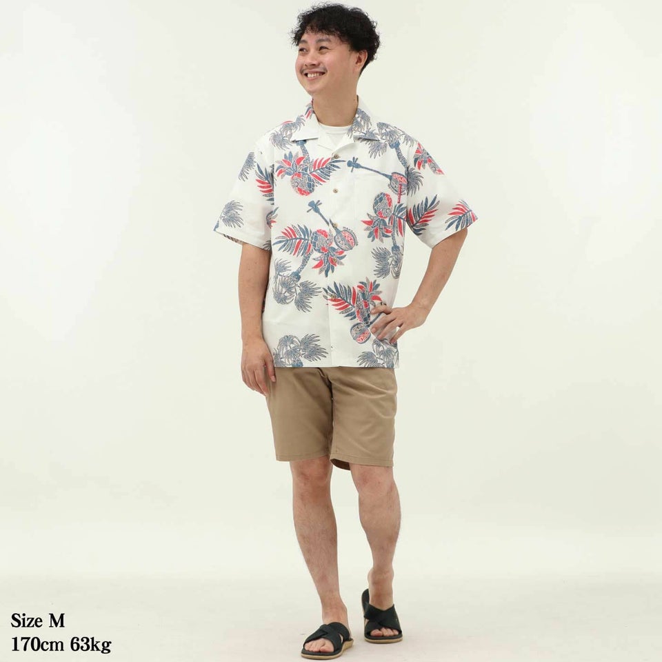 かりゆしウェアモデル着用画像