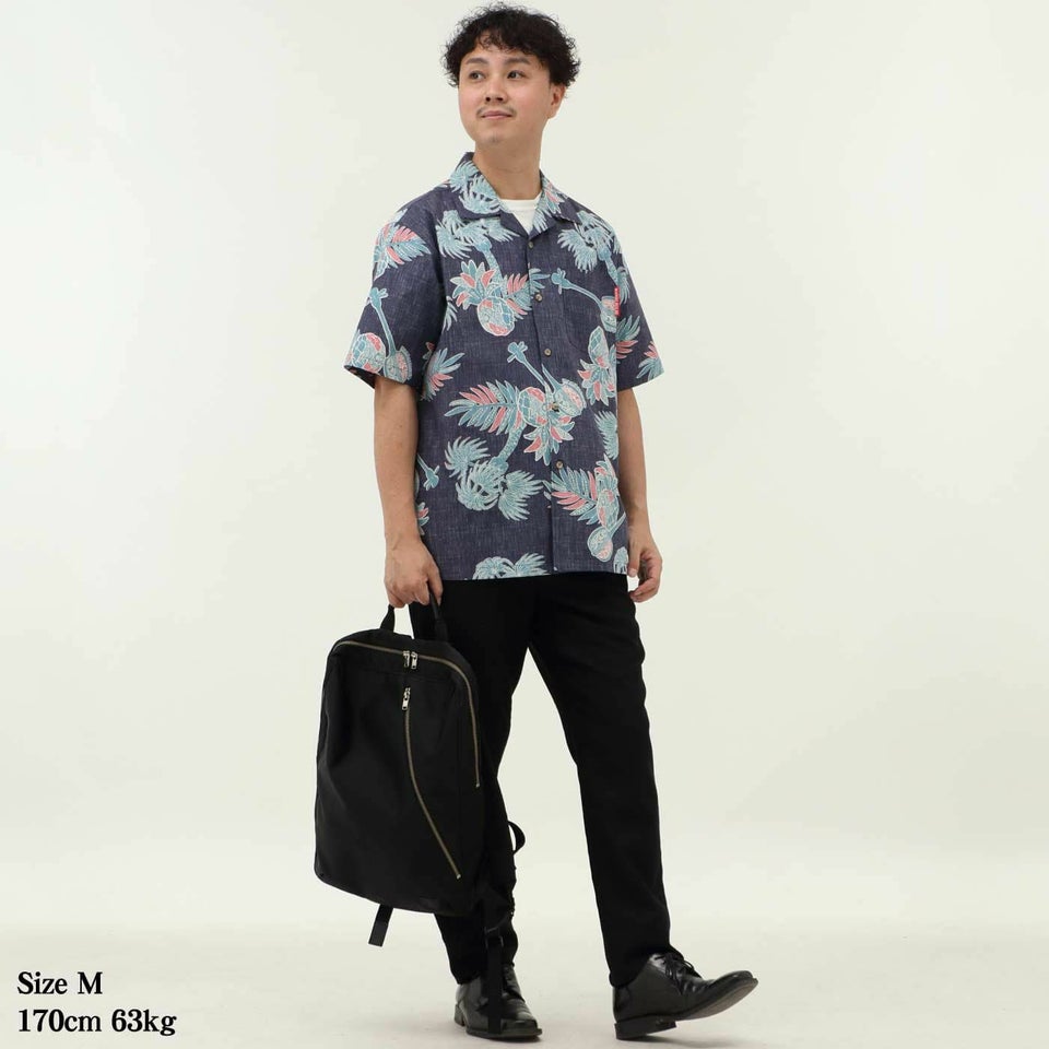 かりゆしウェアモデル着用画像