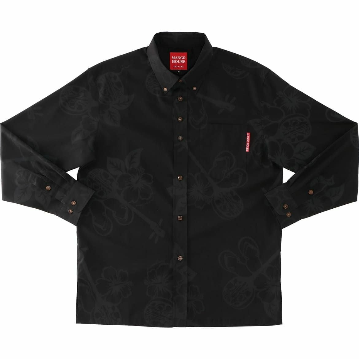 かりゆしウェア　サムネイル画像(ラッカーブラック)