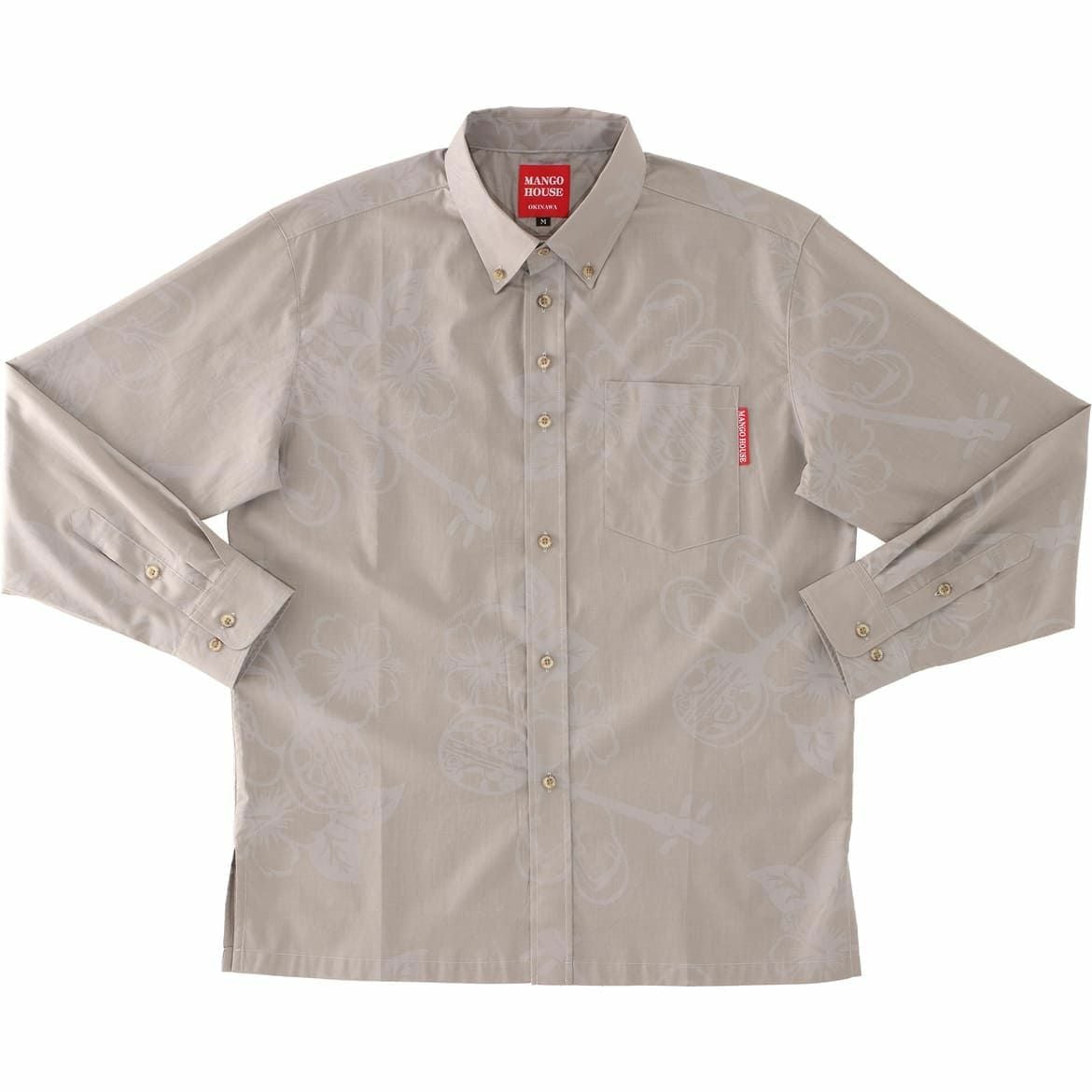 かりゆしウェア　サムネイル画像(ラッカーグレー)