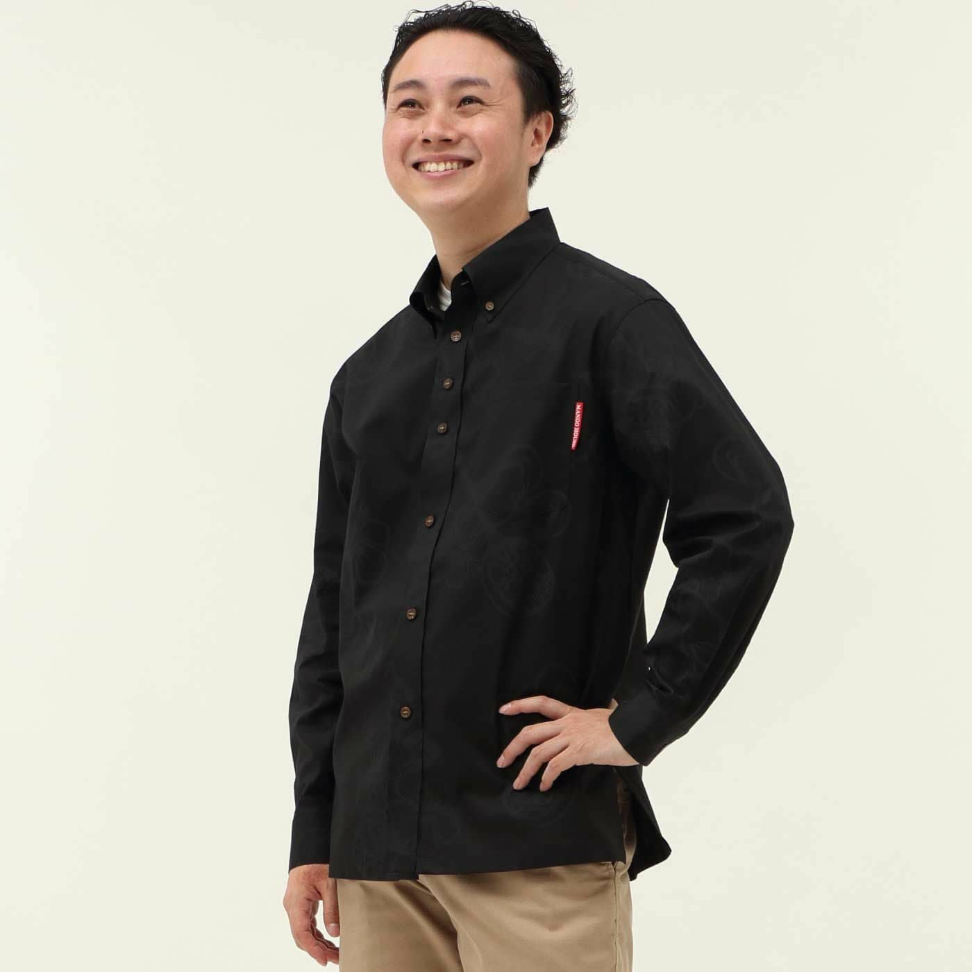 かりゆしウェアモデル着用画像