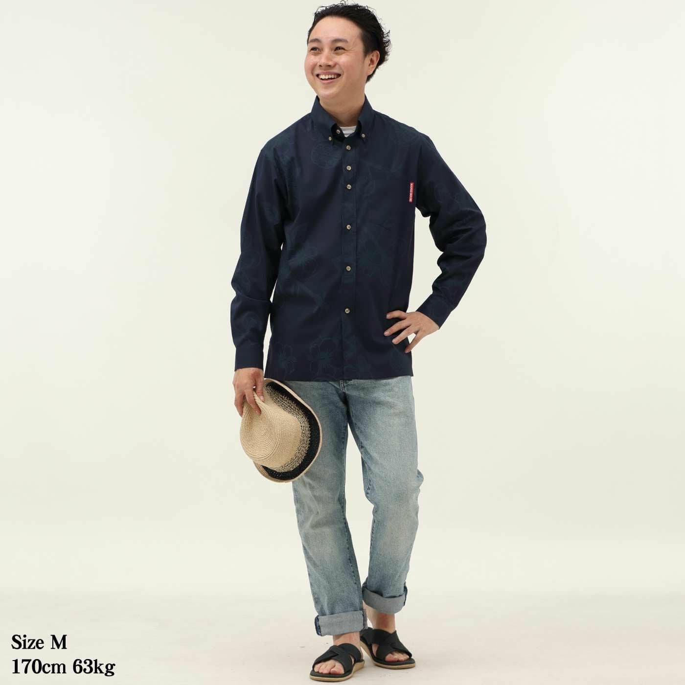 かりゆしウェアモデル着用画像