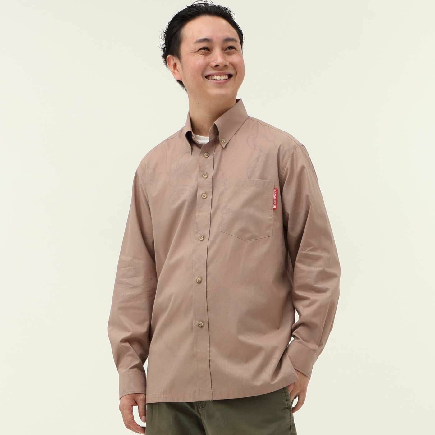 かりゆしウェアモデル着用画像