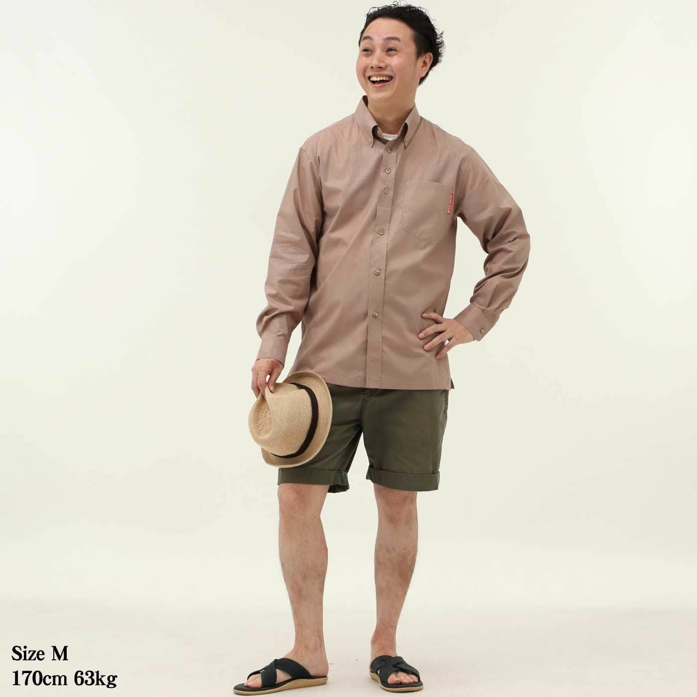 かりゆしウェアモデル着用画像