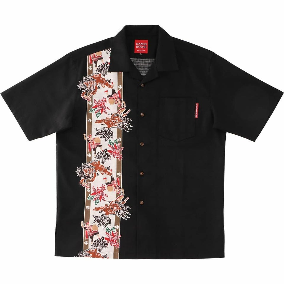 かりゆしウェア　サムネイル画像（ブラック）