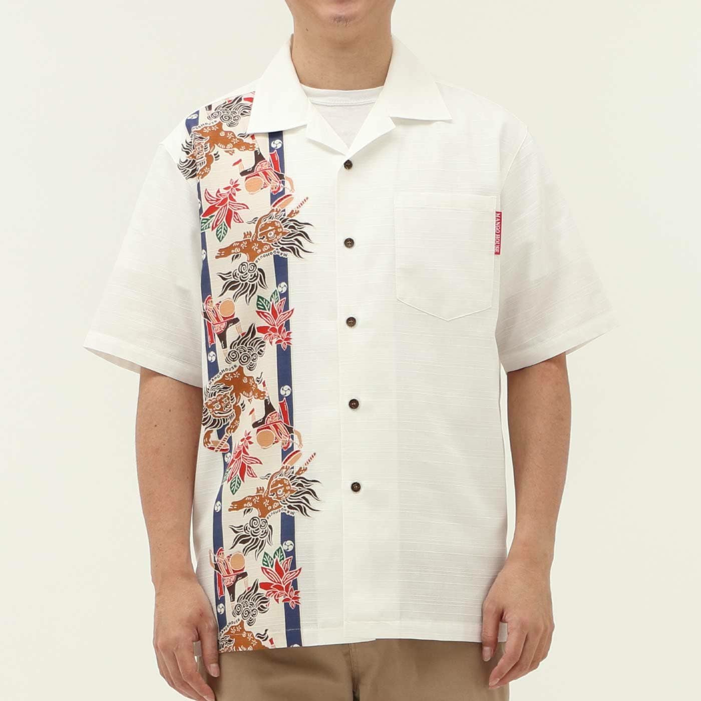 かりゆしウェアモデル着用画像