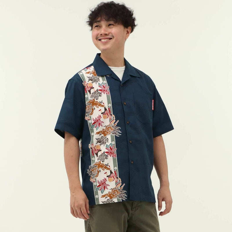 かりゆしウェアモデル着用画像