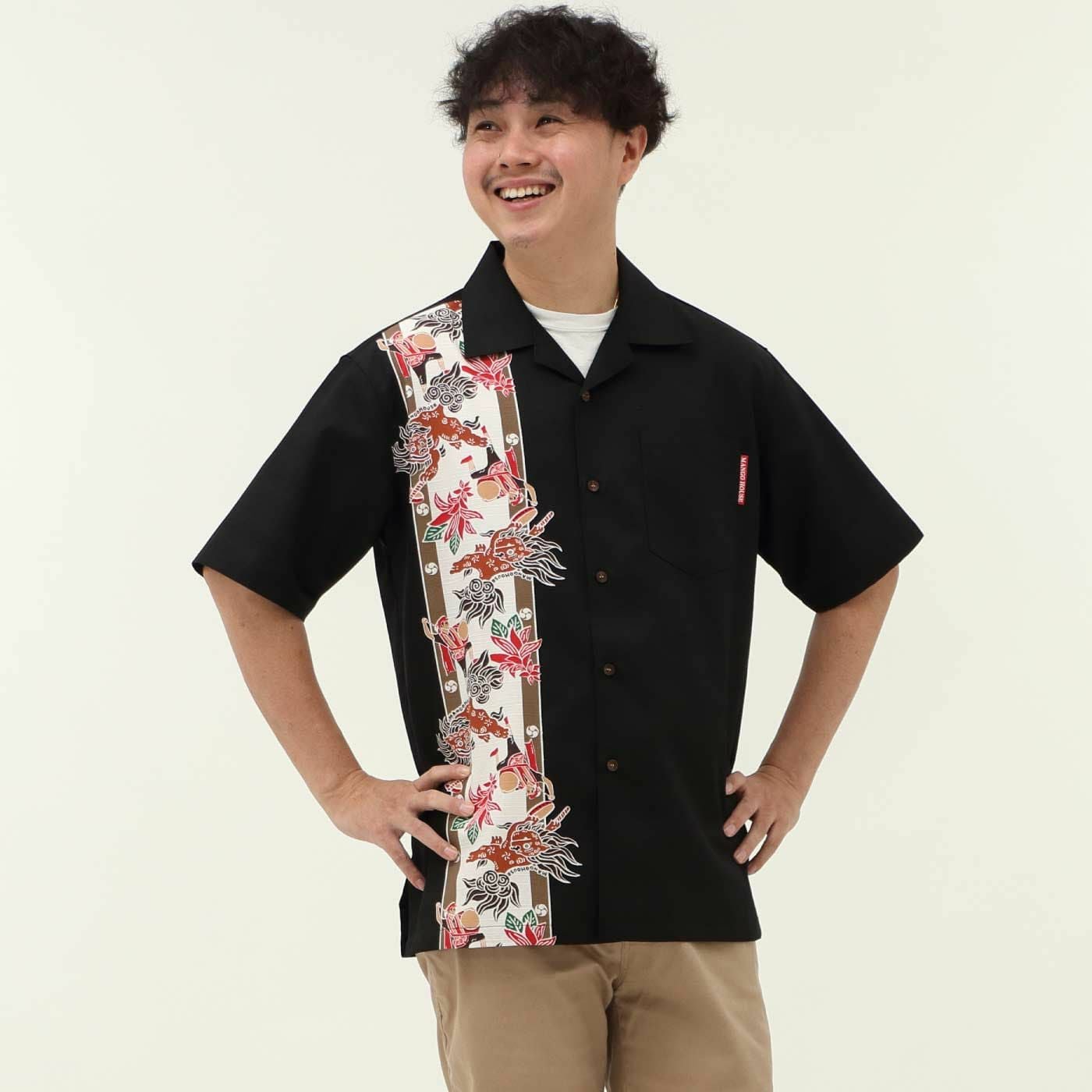 かりゆしウェアモデル着用画像