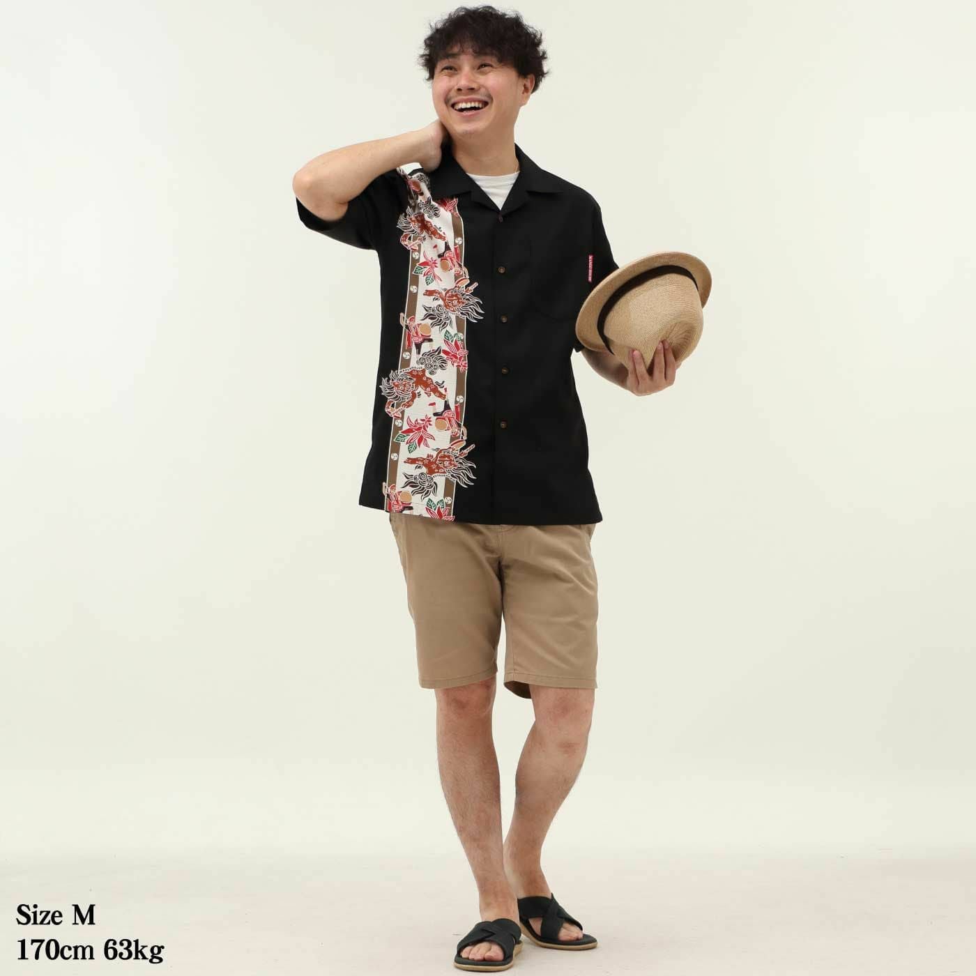 かりゆしウェアモデル着用画像