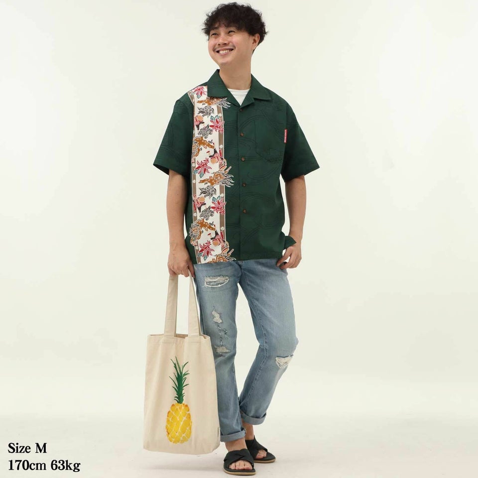 かりゆしウェアモデル着用画像