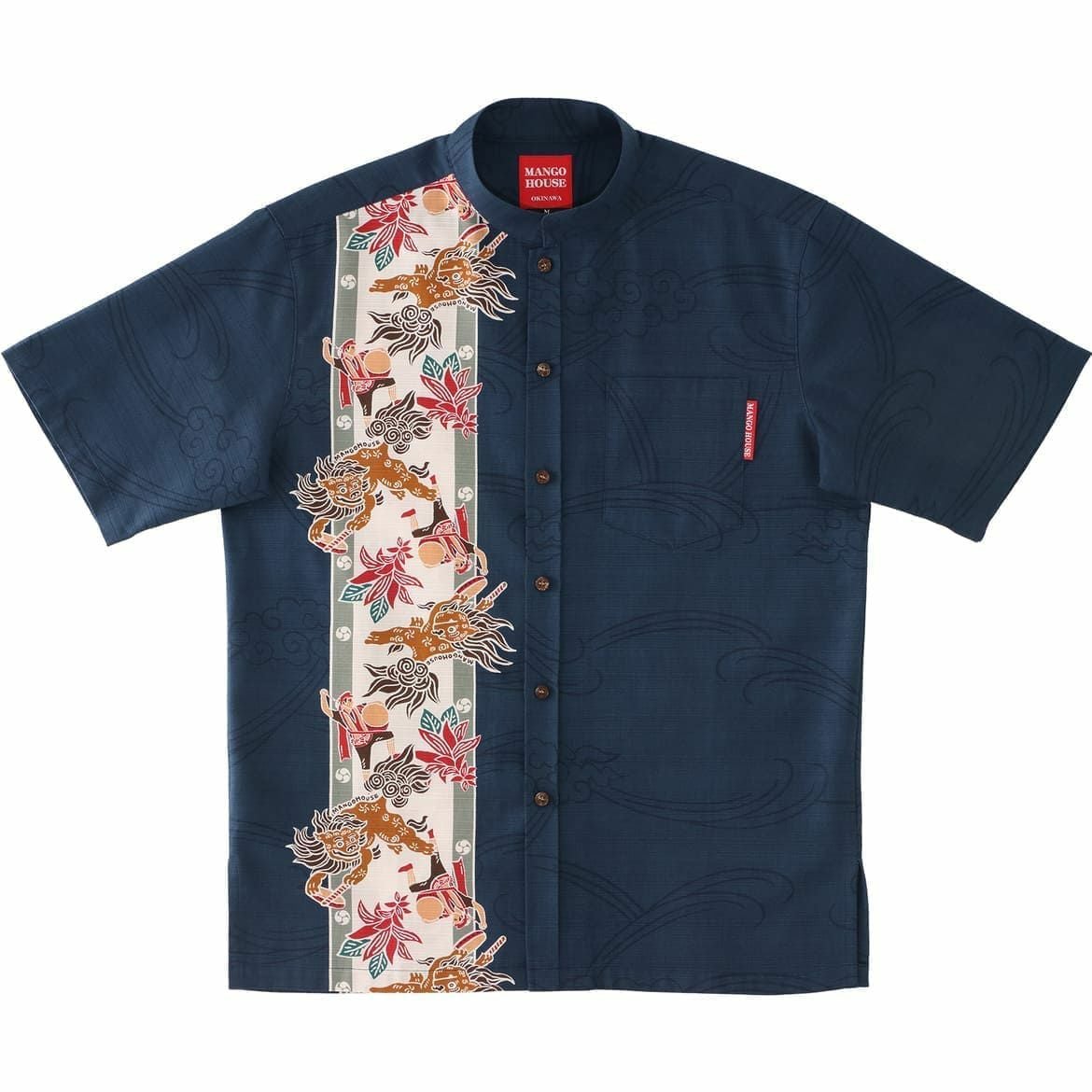 かりゆしウェア　サムネイル画像（ネイビー）