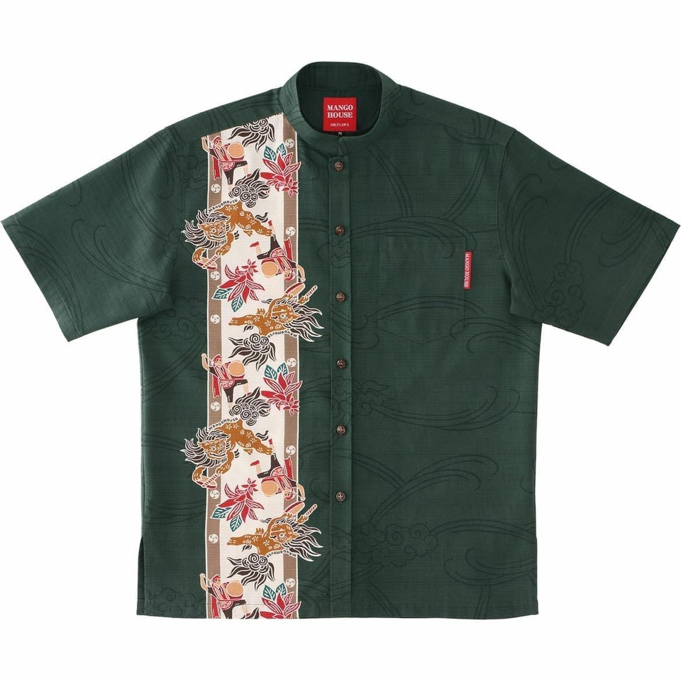 かりゆしウェア　サムネイル画像（グリーン）