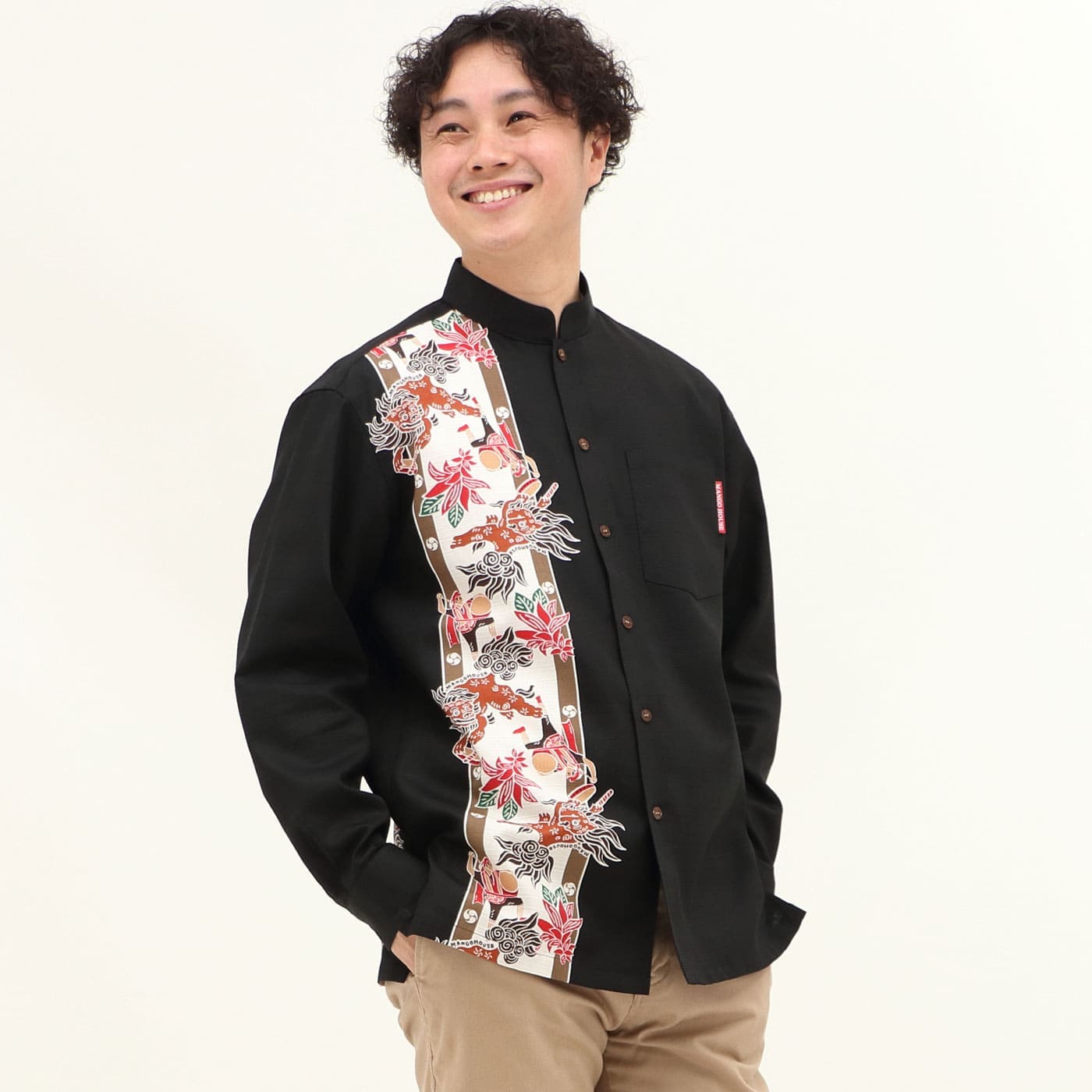かりゆしウェアモデル着用画像