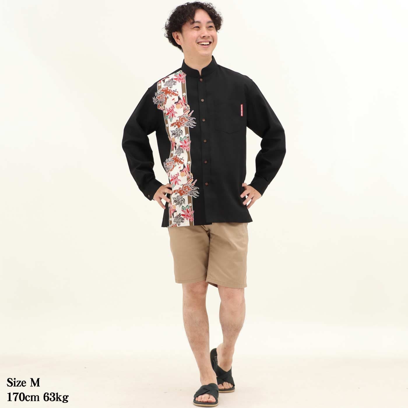 かりゆしウェアモデル着用画像
