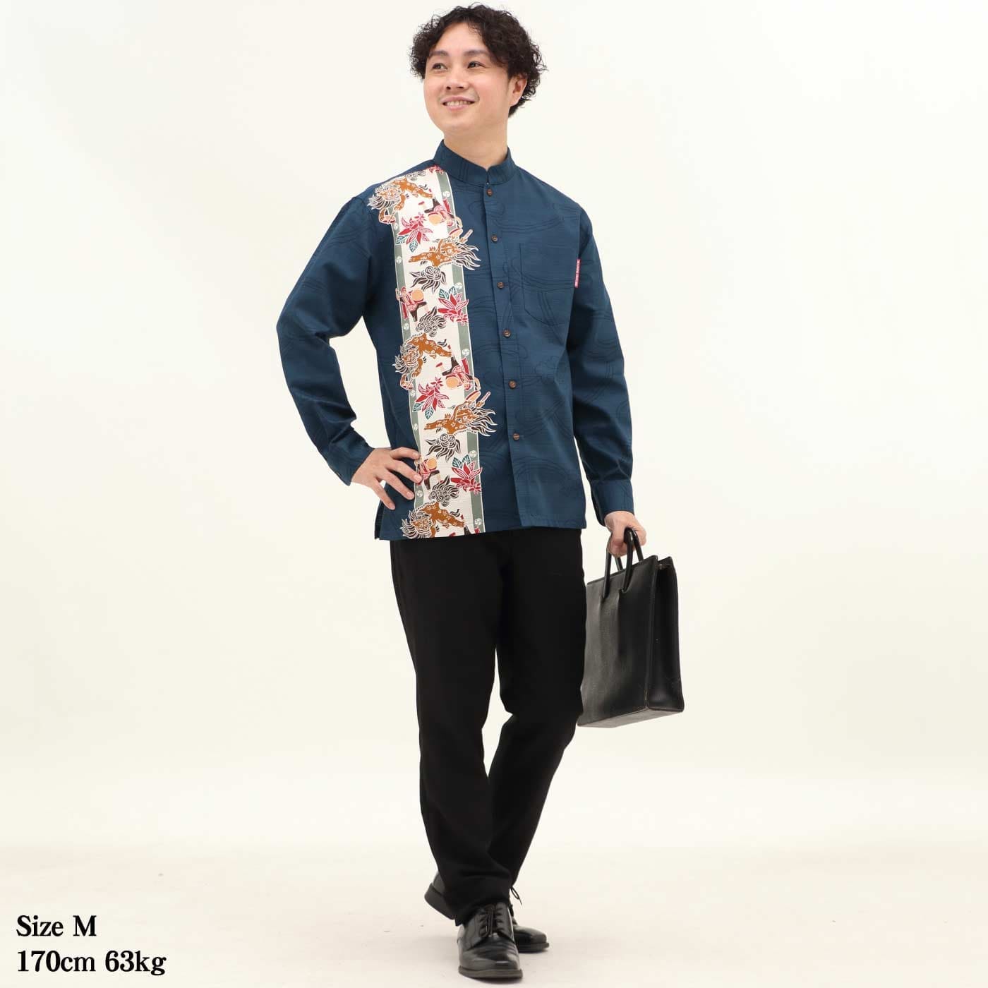 かりゆしウェアモデル着用画像
