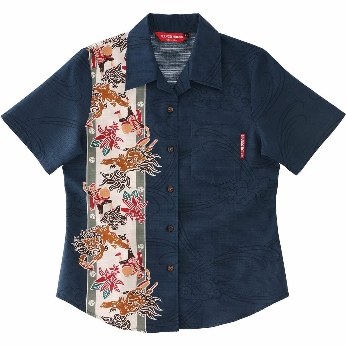 かりゆしウェア　サムネイル画像（ネイビー）