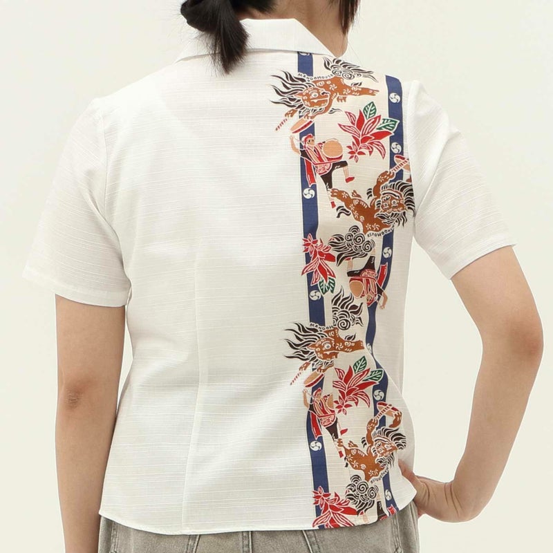 かりゆしウェアモデル着用画像