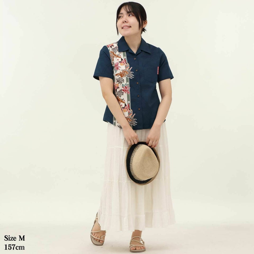 かりゆしウェアモデル着用画像