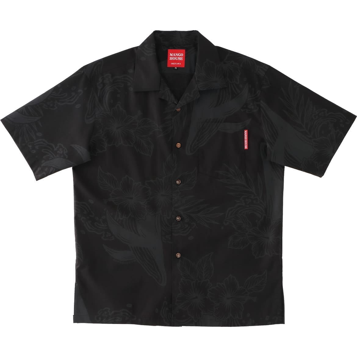 かりゆしウェア　サムネイル画像（ラッカーブラック）