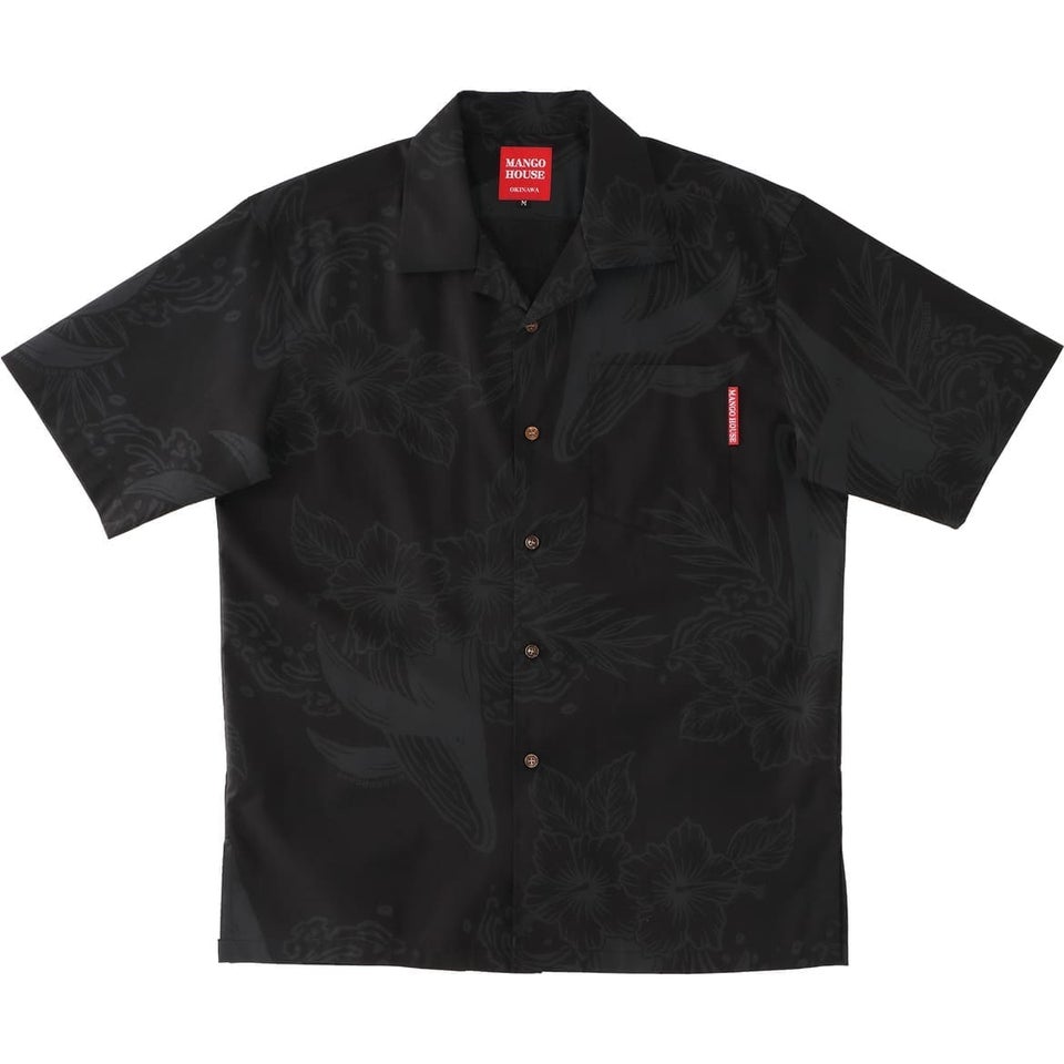 かりゆしウェア　サムネイル画像（ラッカーブラック）