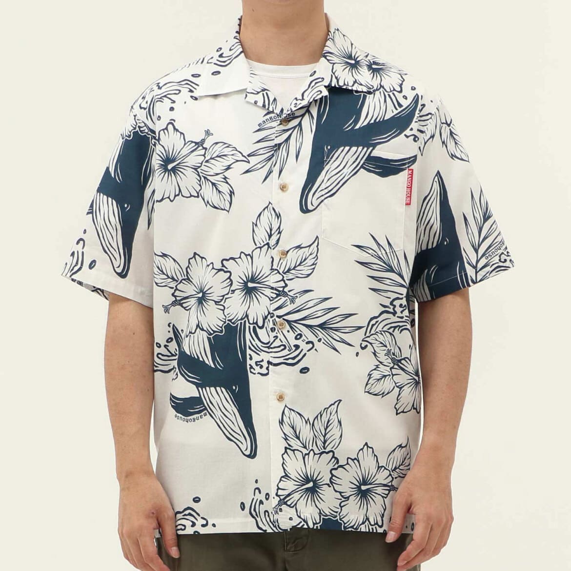 かりゆしウェアモデル着用画像