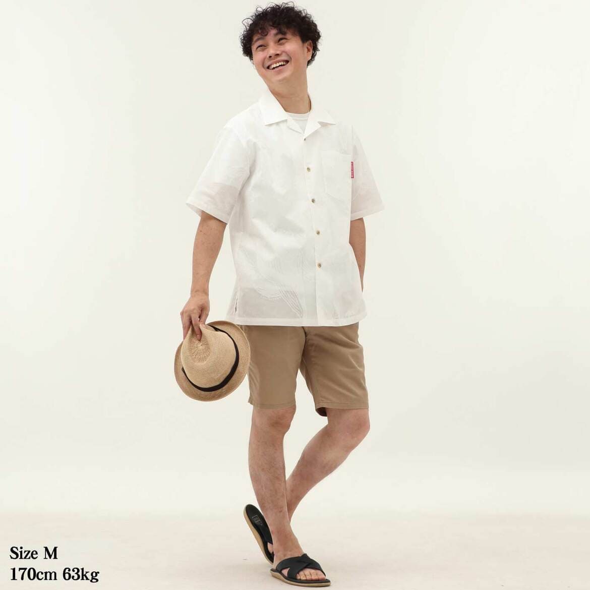 かりゆしウェアモデル着用画像