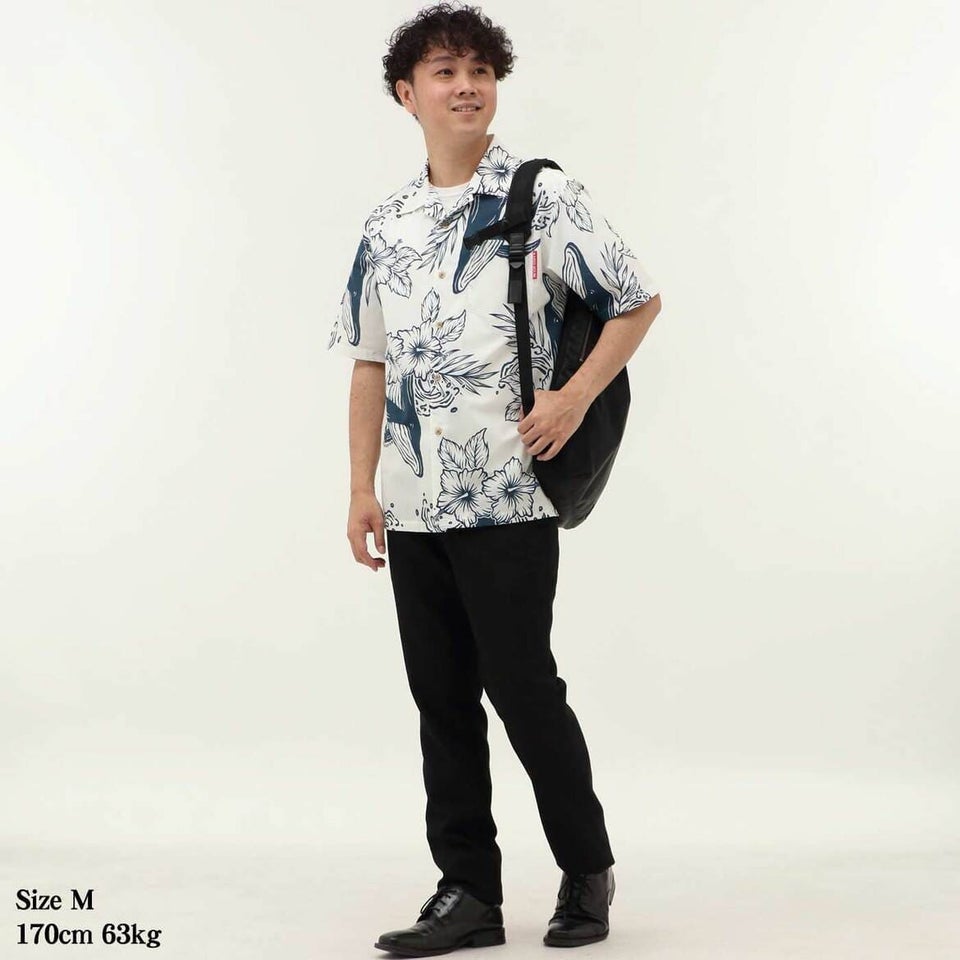 かりゆしウェアモデル着用画像
