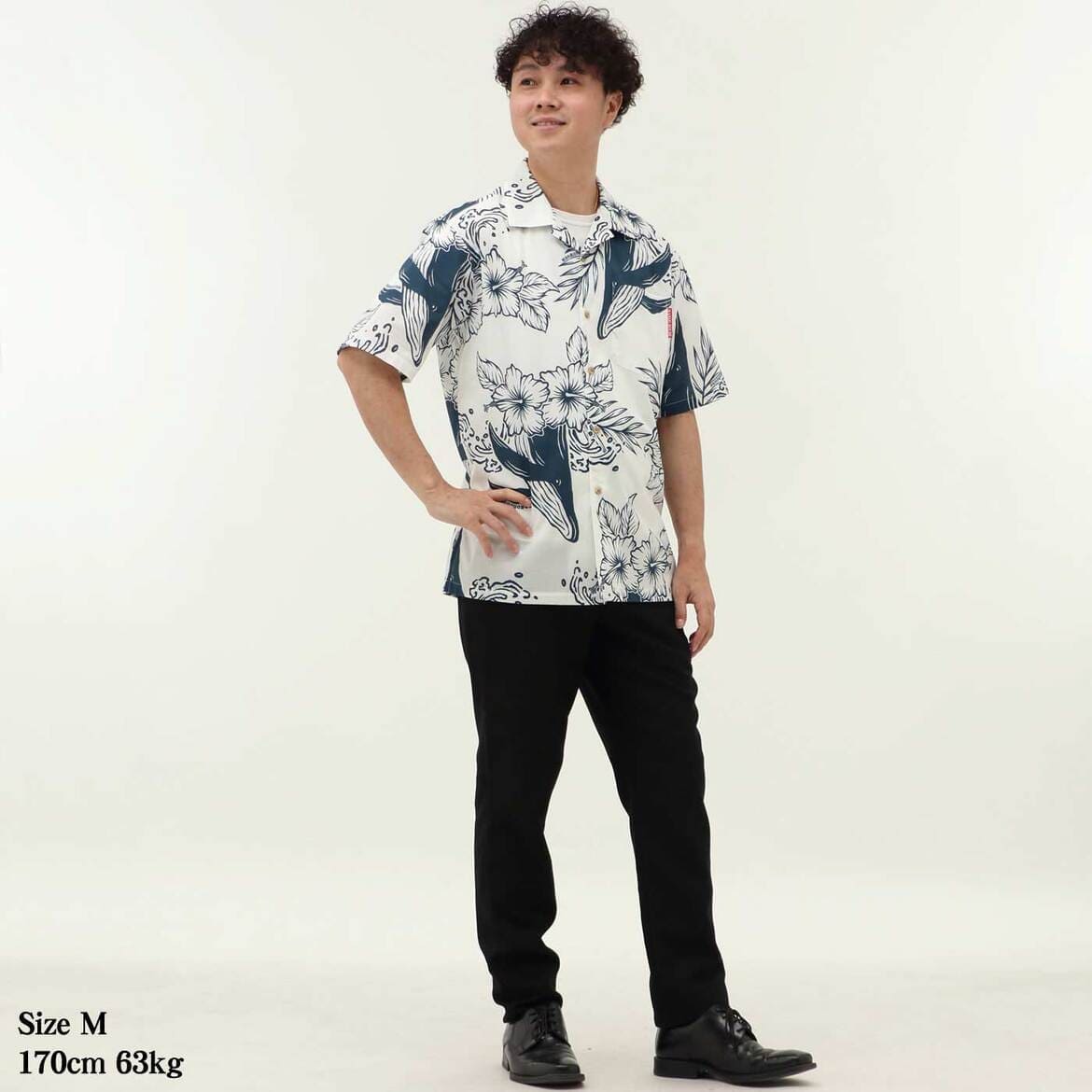 かりゆしウェアモデル着用画像