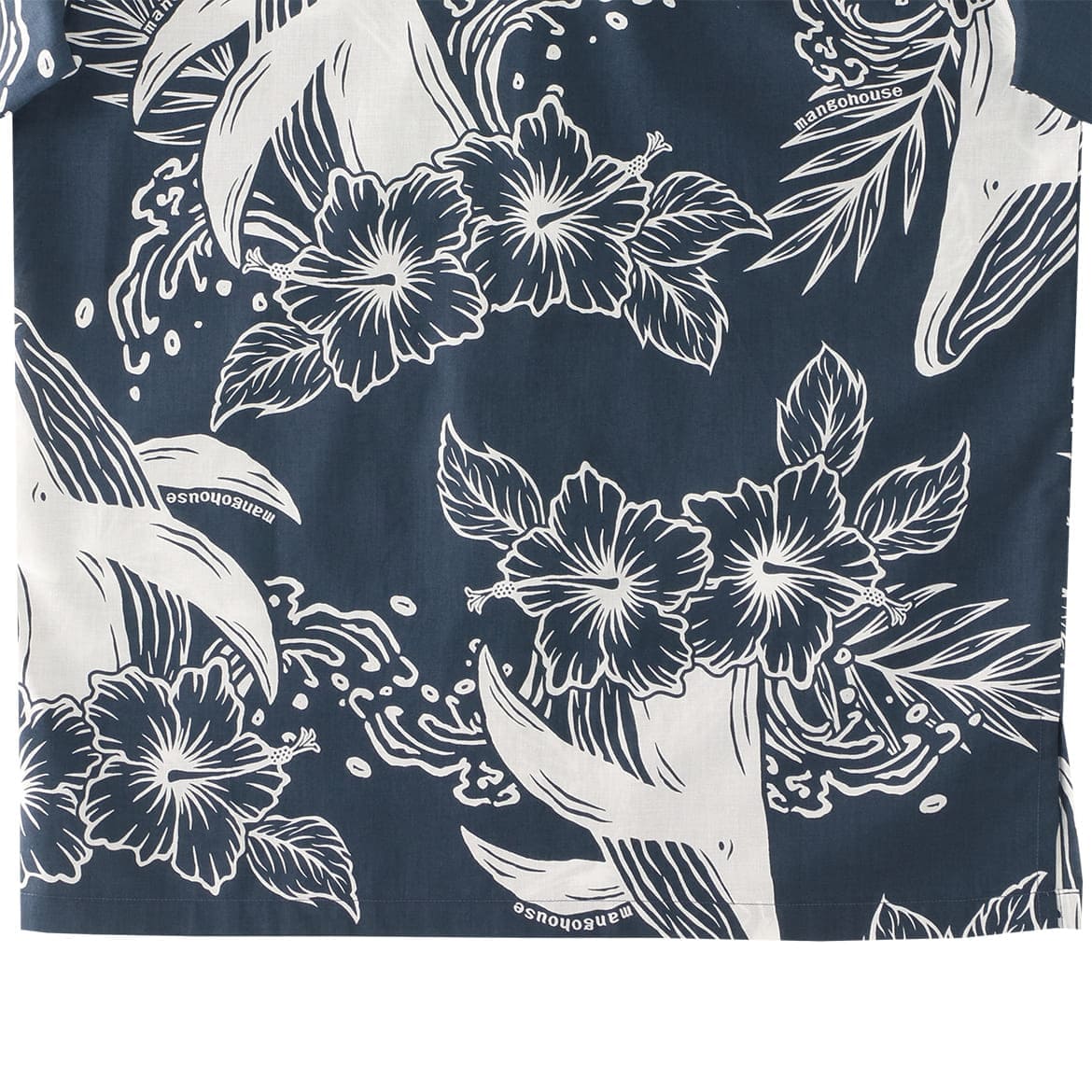 シャツ裏拡大画像