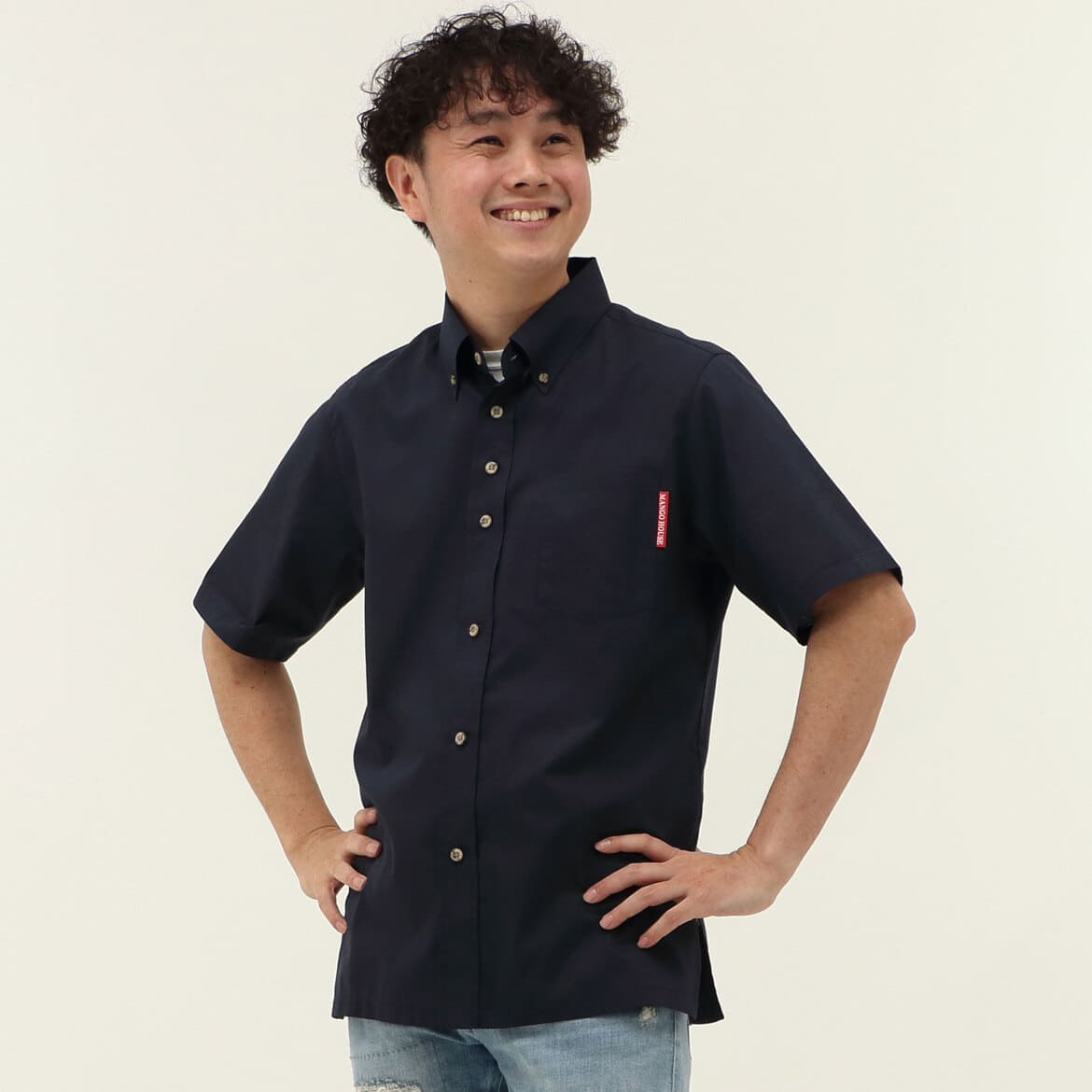 かりゆしウェアモデル着用画像