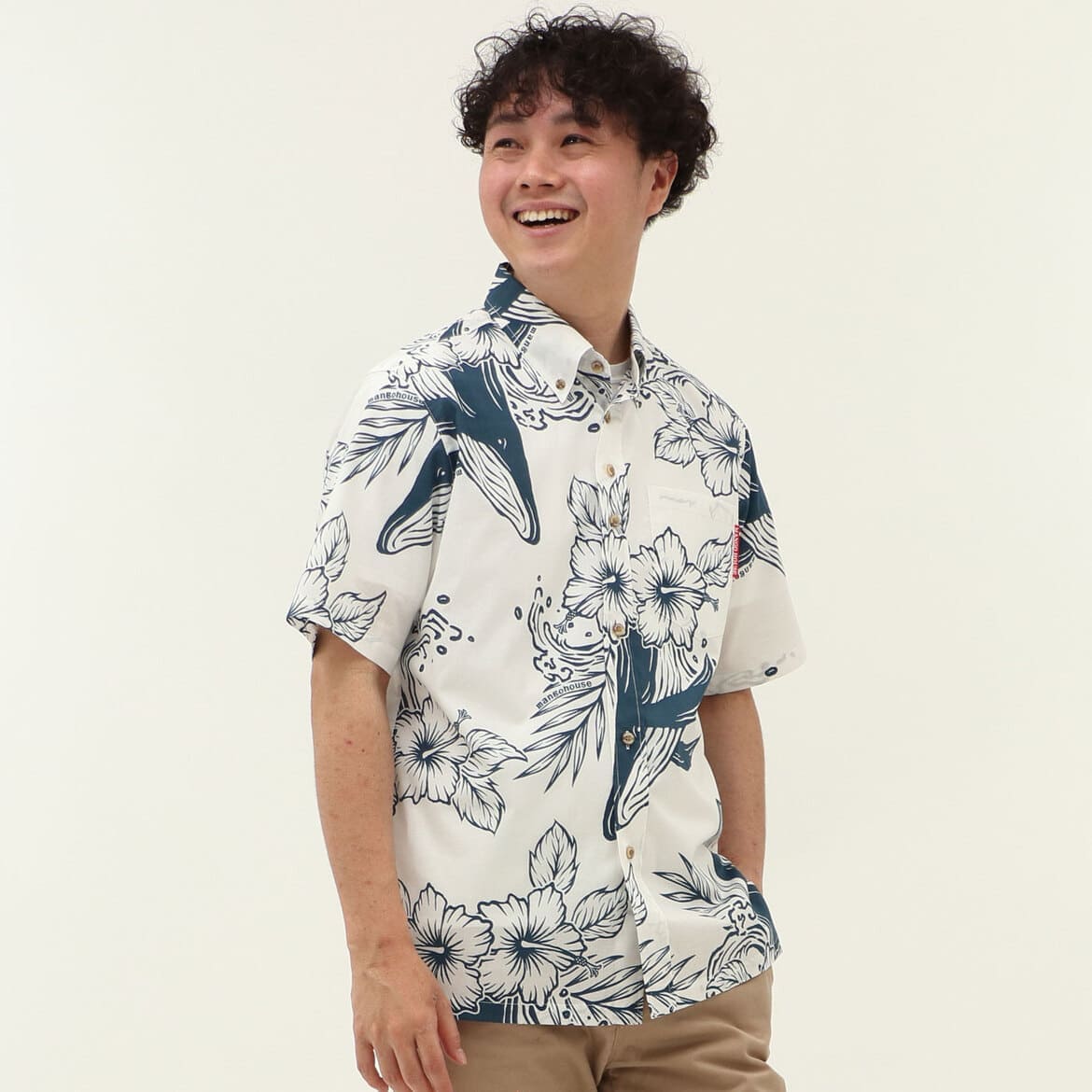 かりゆしウェアモデル着用画像