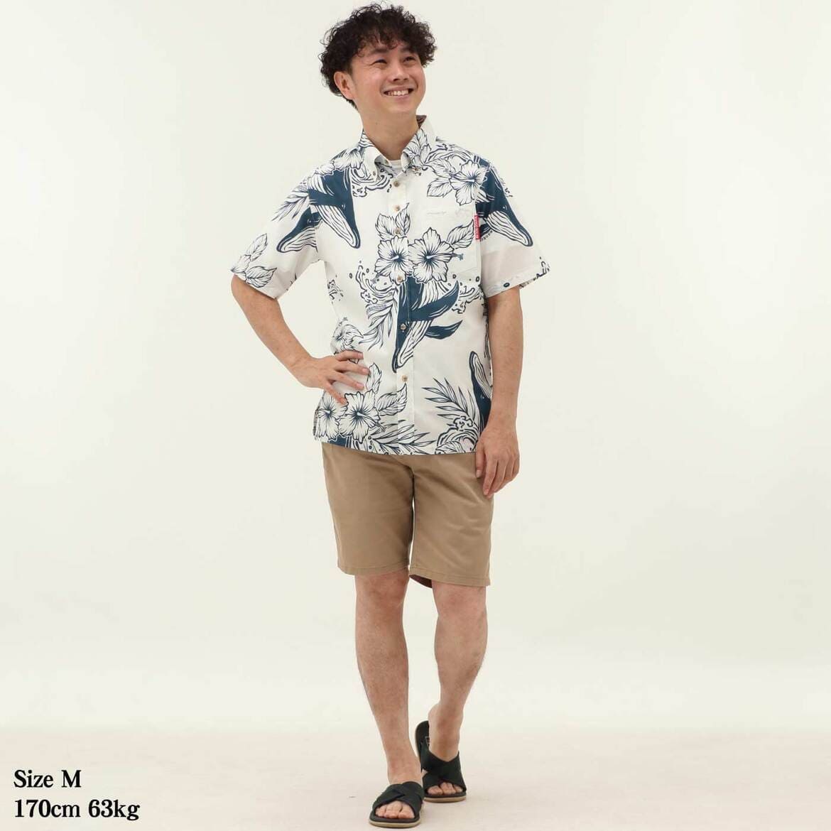 かりゆしウェアモデル着用画像