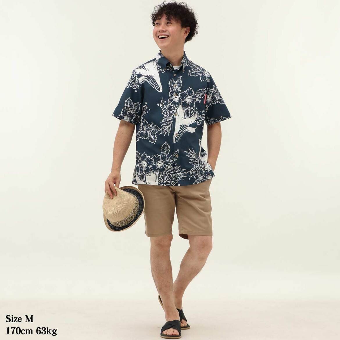 かりゆしウェアモデル着用画像