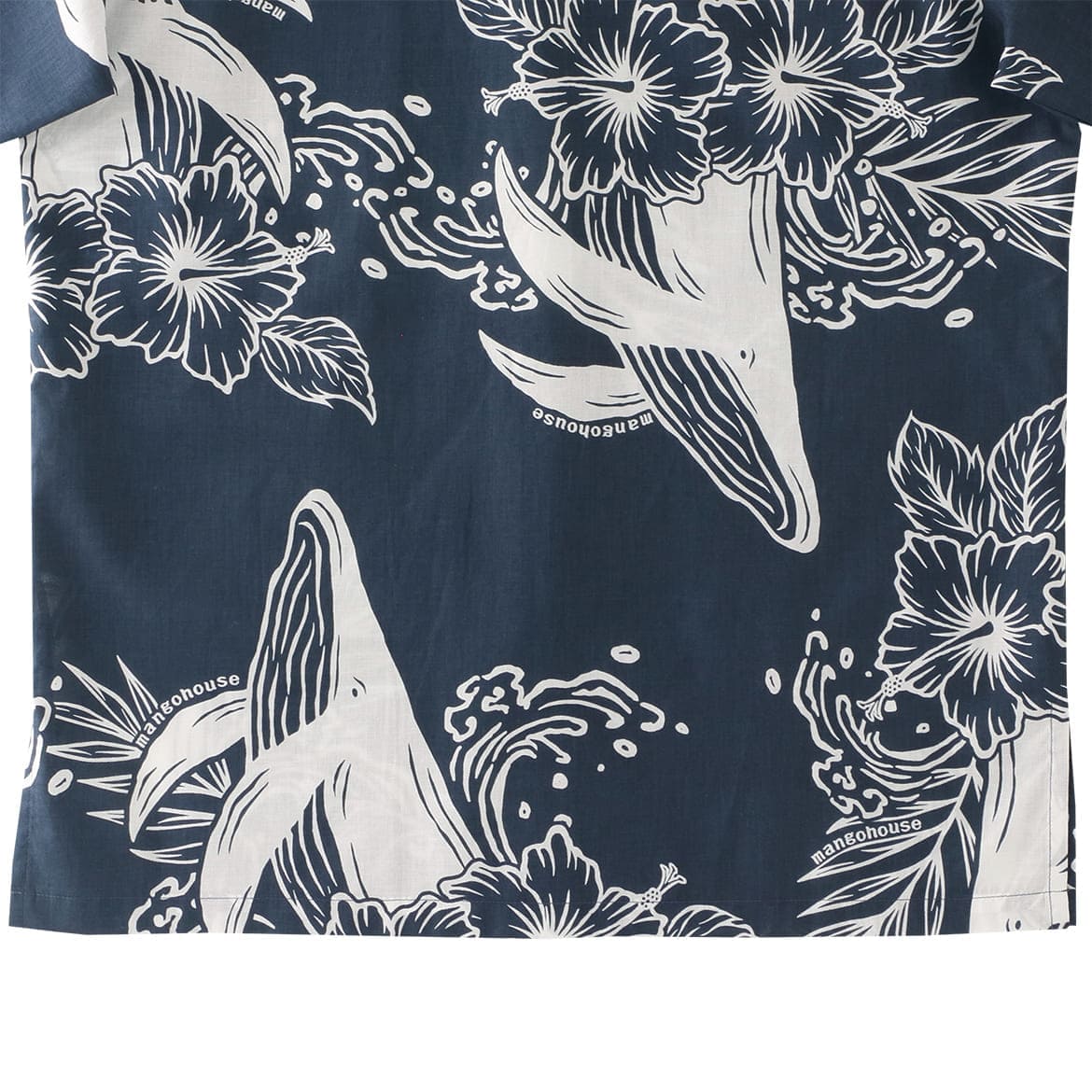 シャツ裏拡大画像