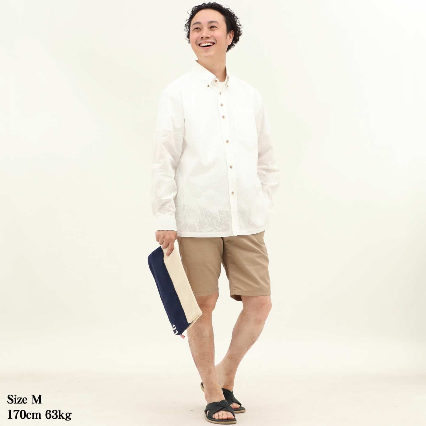 かりゆしウェアモデル着用画像