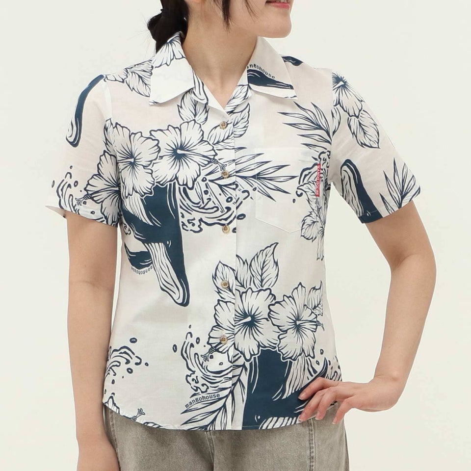 かりゆしウェアモデル着用画像