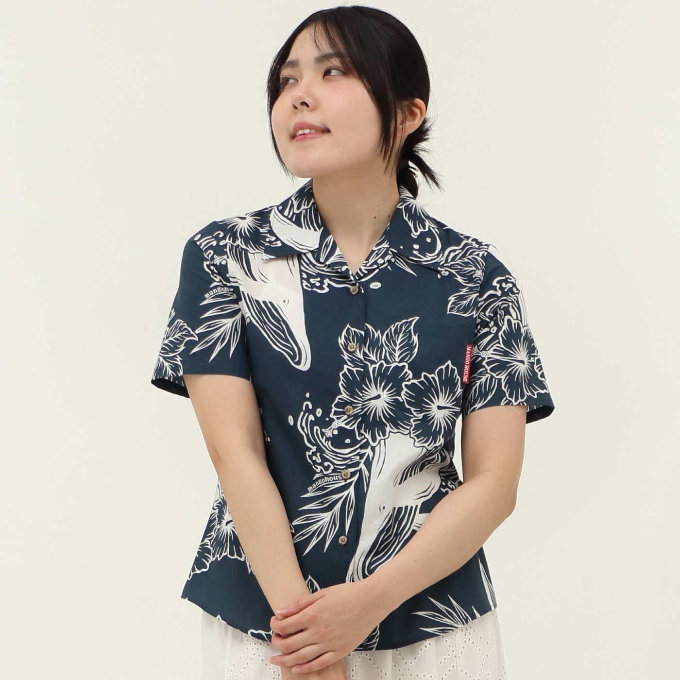 かりゆしウェアモデル着用画像