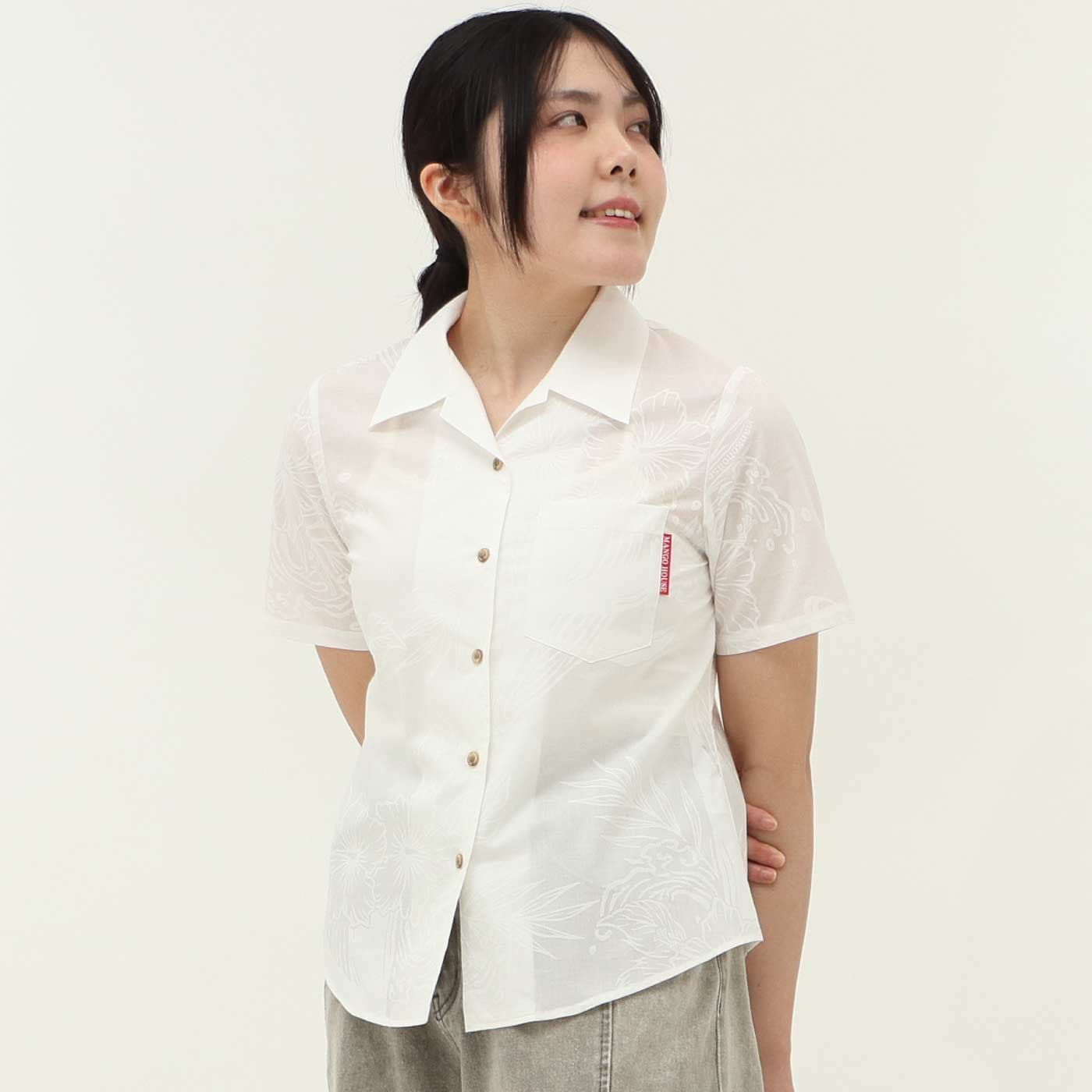 かりゆしウェアモデル着用画像