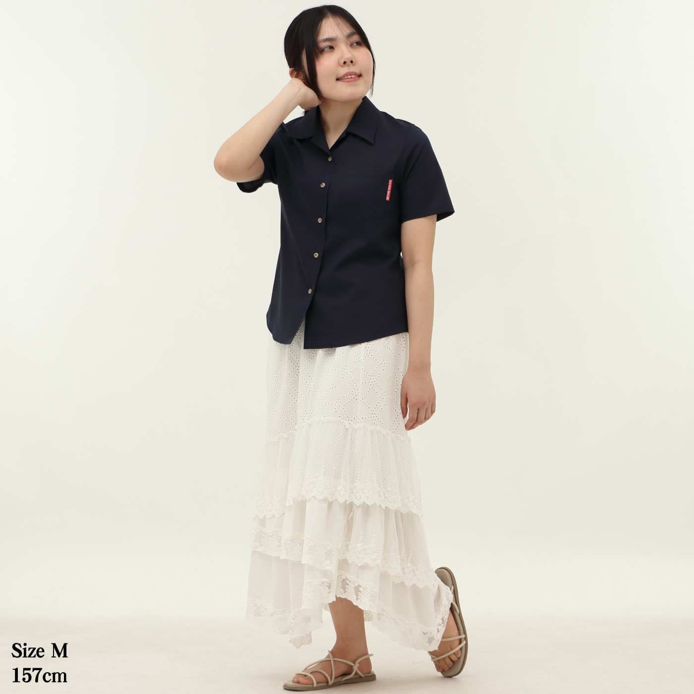 かりゆしウェアモデル着用画像