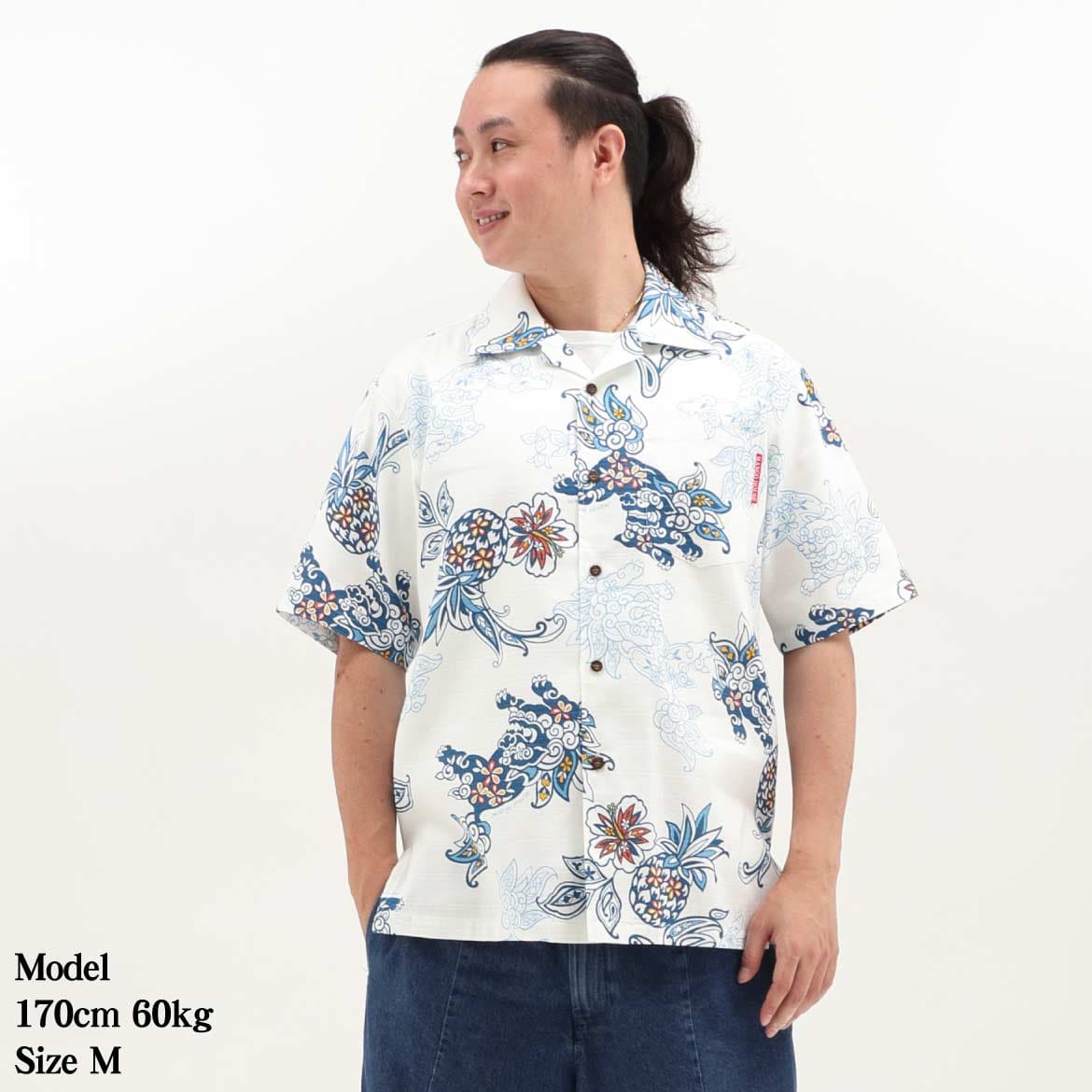 かりゆしウェアモデル着用画像