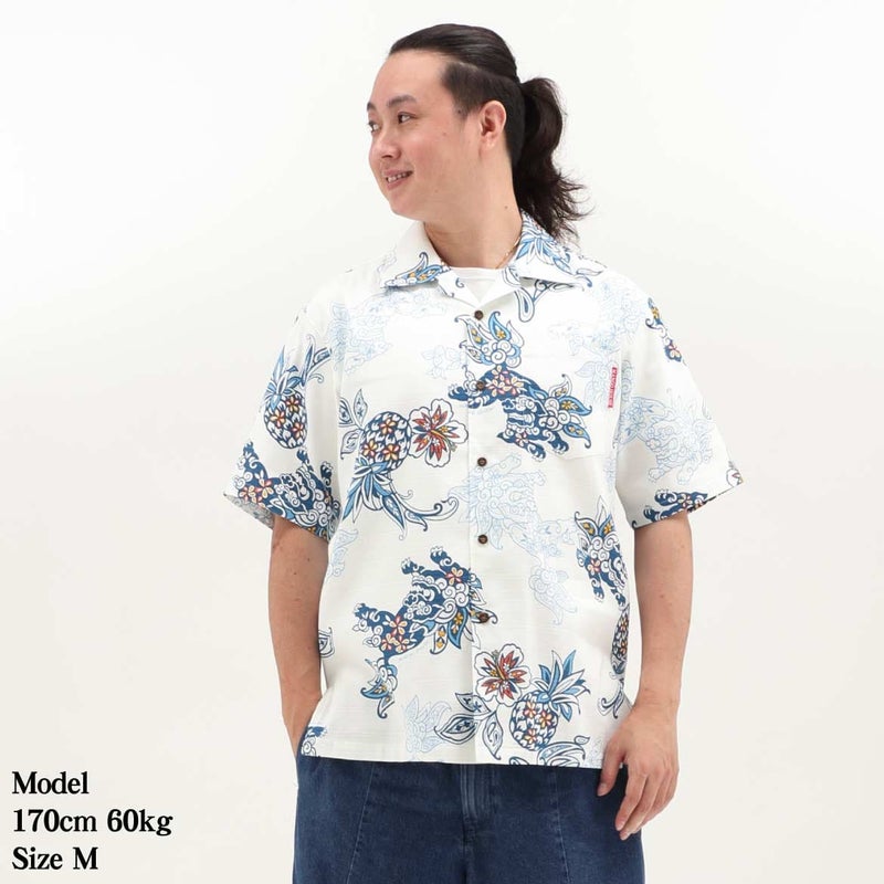 かりゆしウェアモデル着用画像