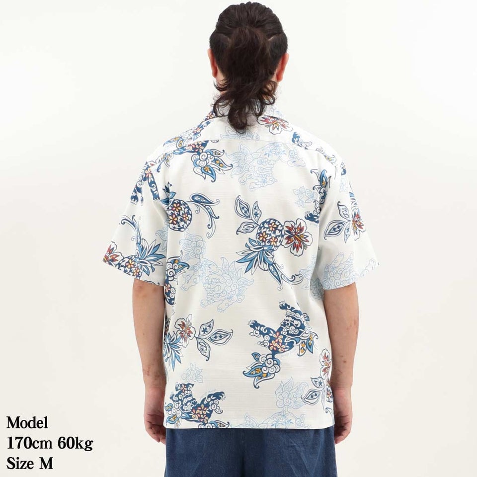 かりゆしウェアモデル着用画像
