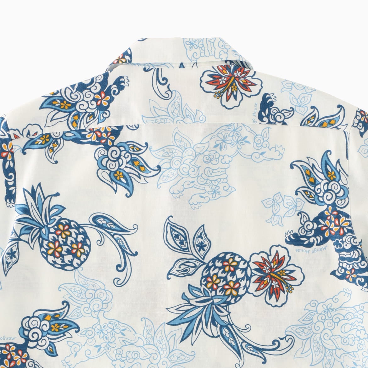 シャツ裏拡大画像