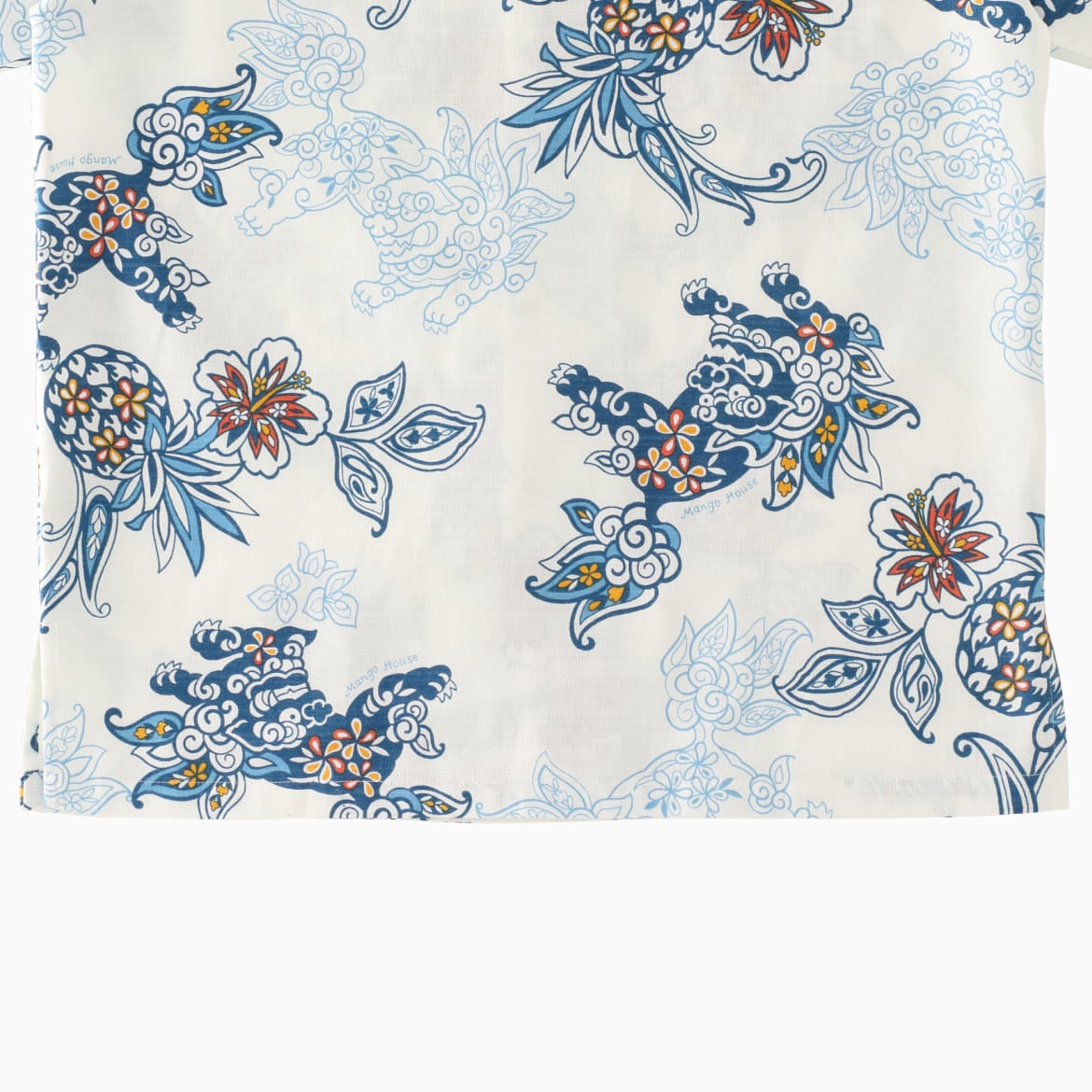 シャツ裏拡大画像