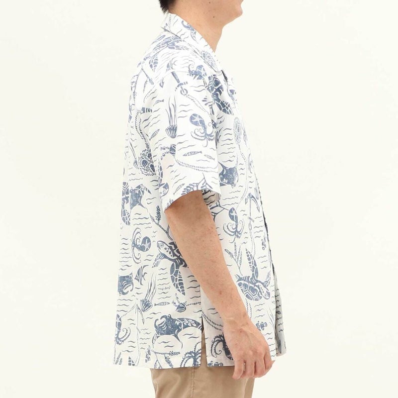 かりゆしウェアモデル着用画像